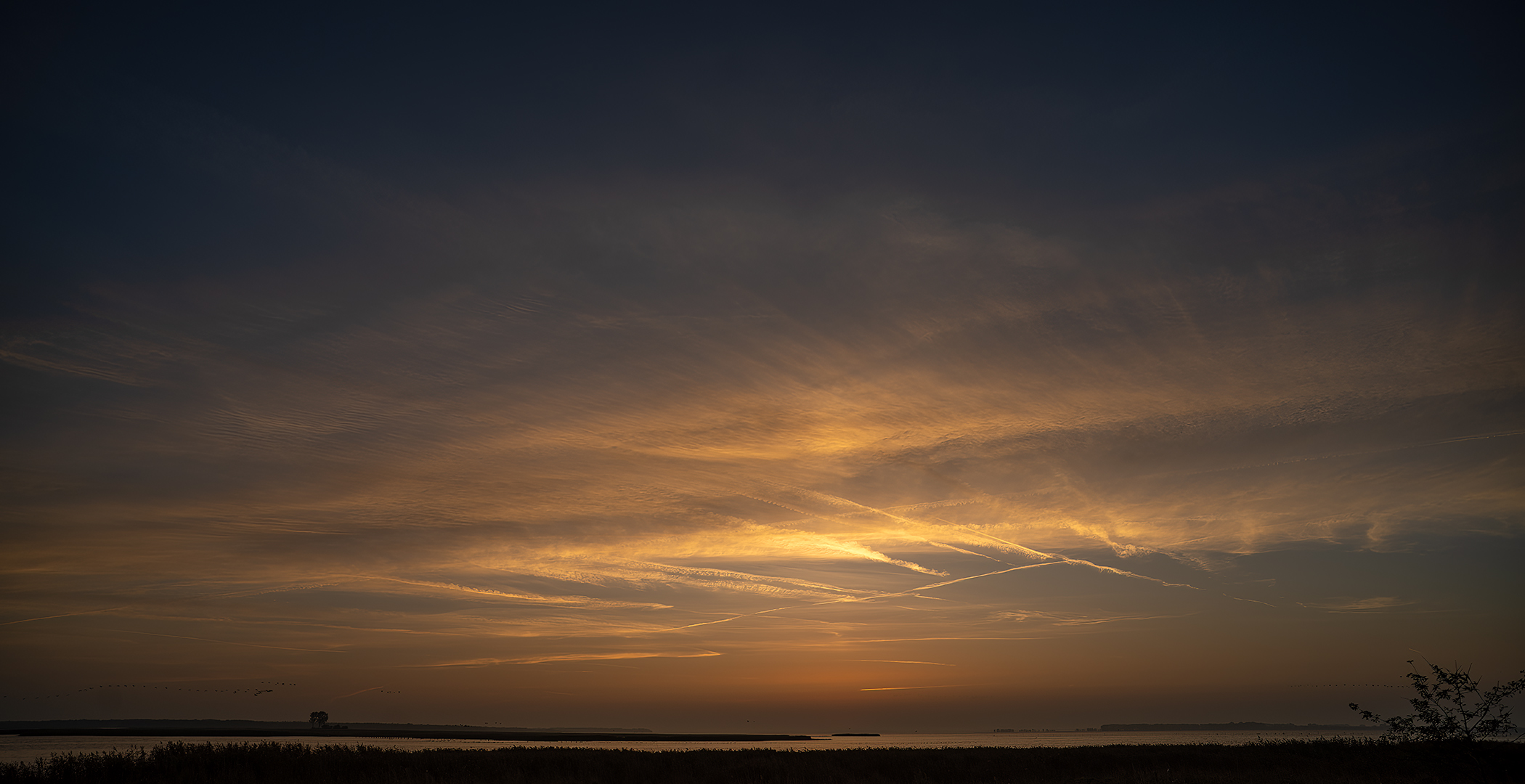 Kurz vor Sonnenaufgang 