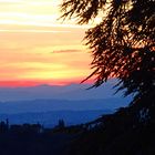 Kurz vor Sonnenaufgang in der Toscana