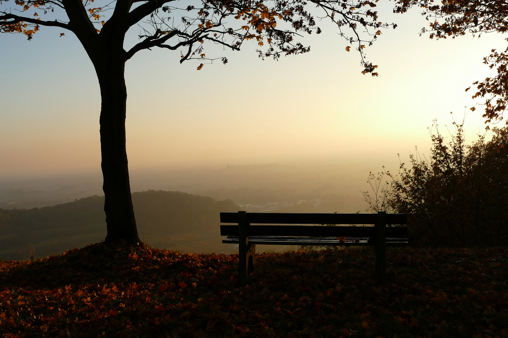 Kurz vor Sonnenuntergang