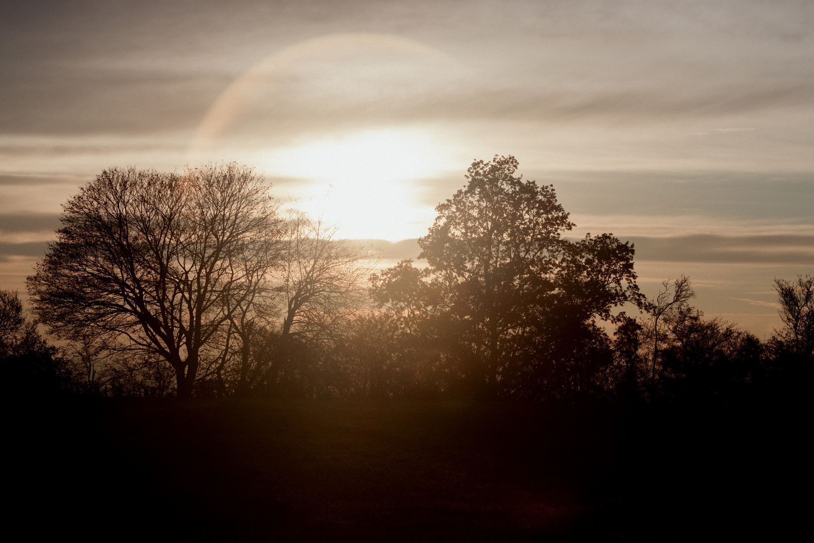 Kurz vor Sonnenuntergang