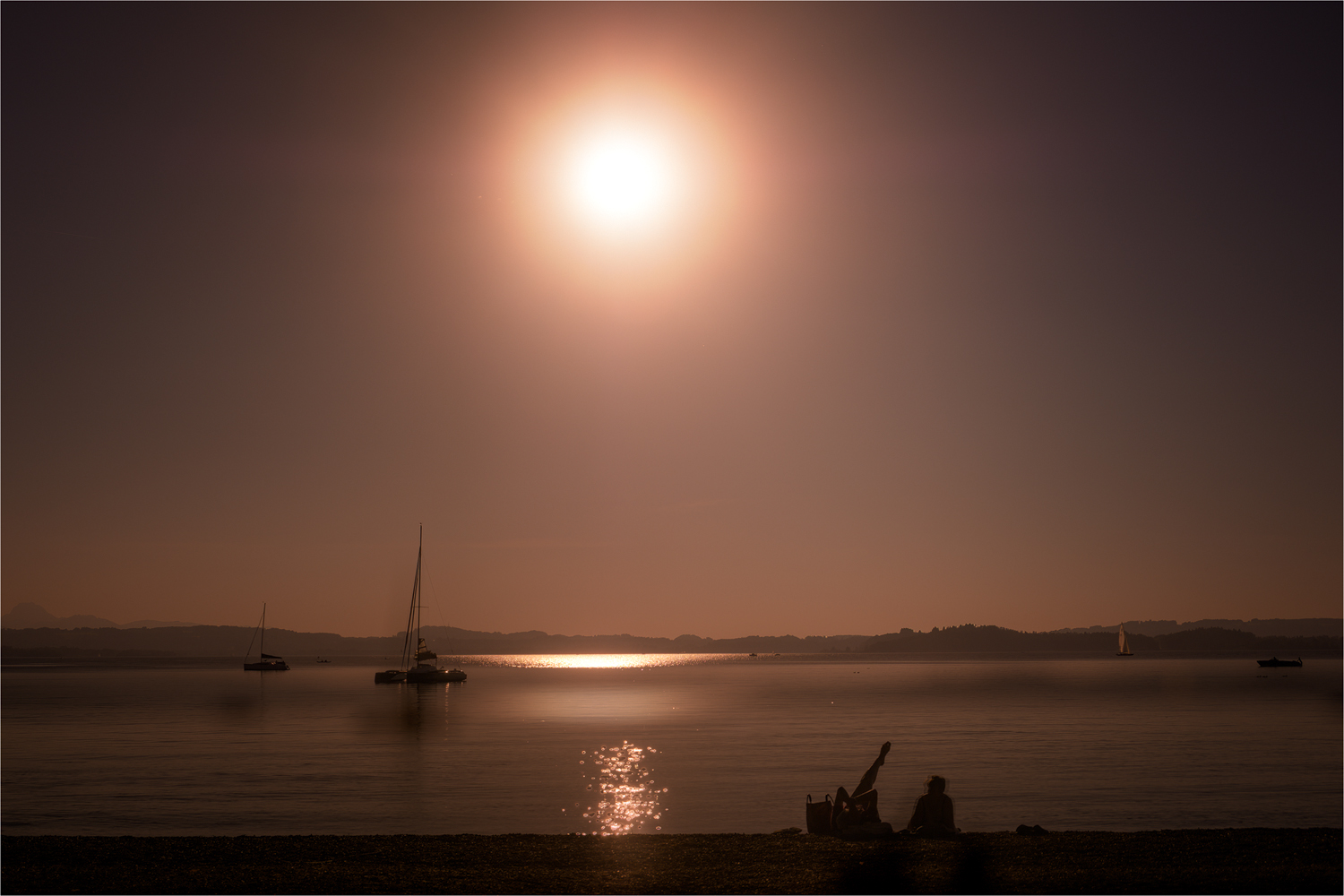 Kurz vor Sonnenuntergang