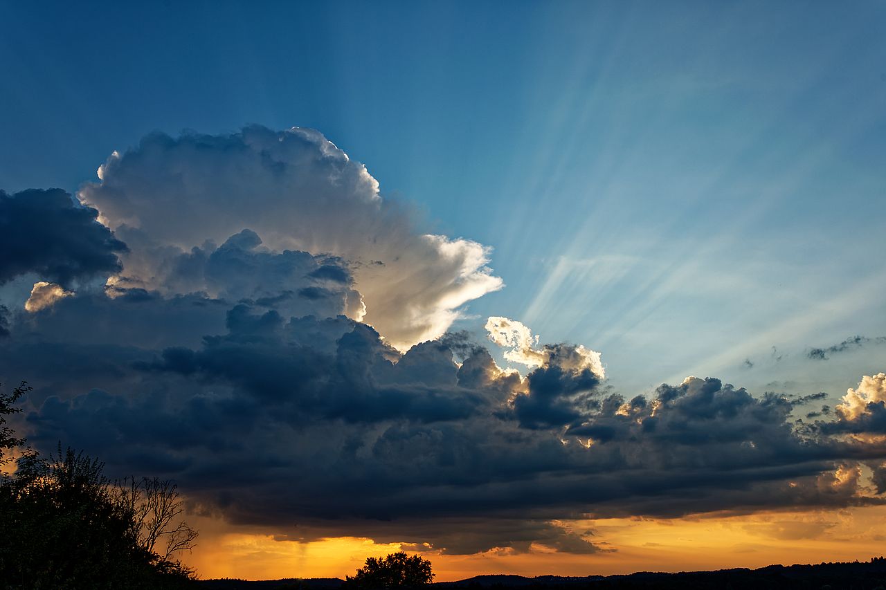 Kurz vor Sonnenuntergang