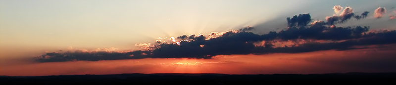 Kurz vor Sonnenuntergang