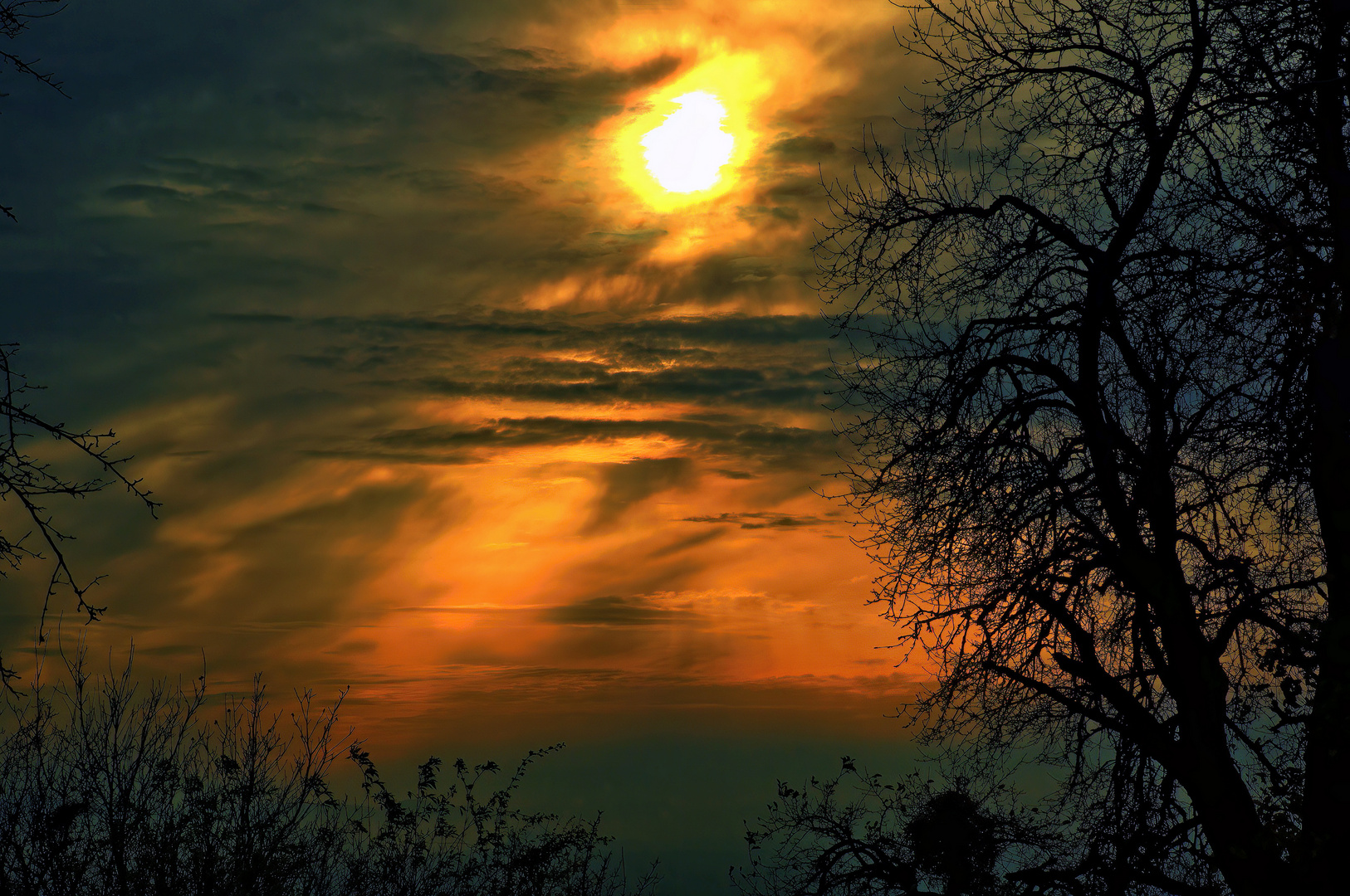 Kurz vor Sonnenuntergang