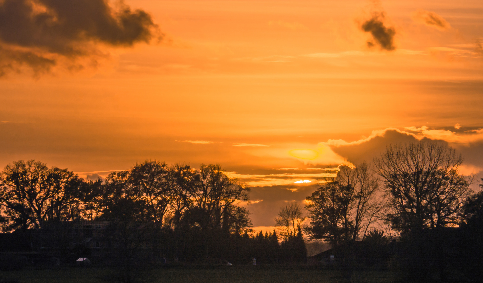 Kurz vor Sonnenuntergang