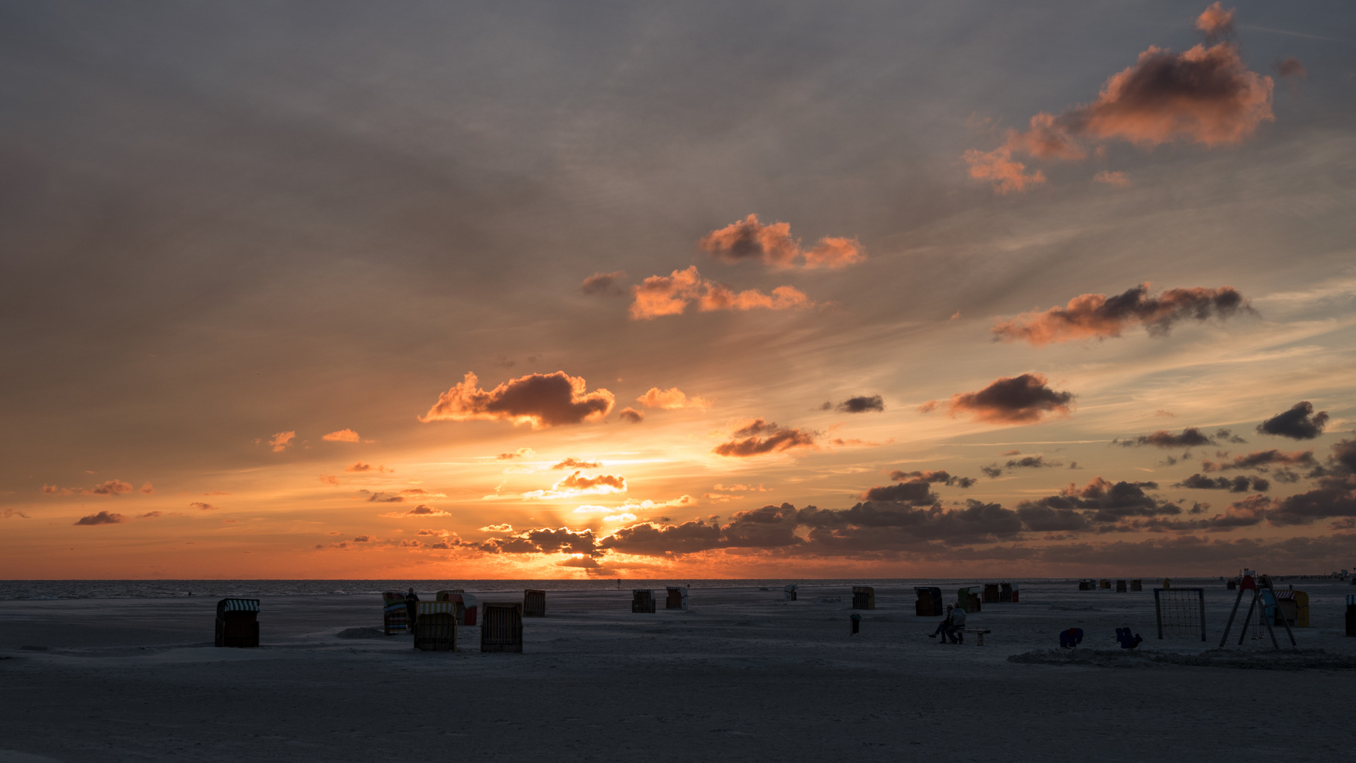 Kurz vor Sonnenuntergang