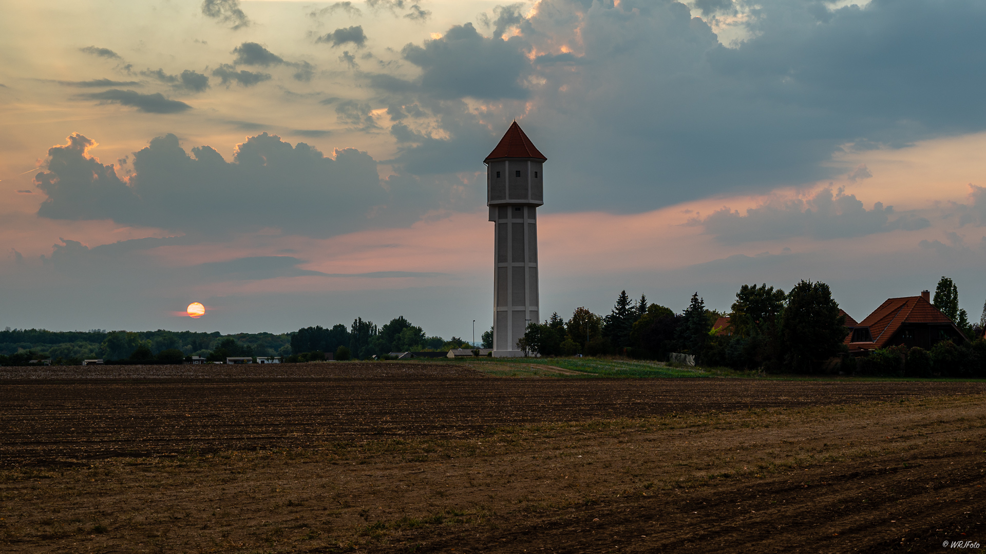 Kurz vor Sonnenuntergang ....