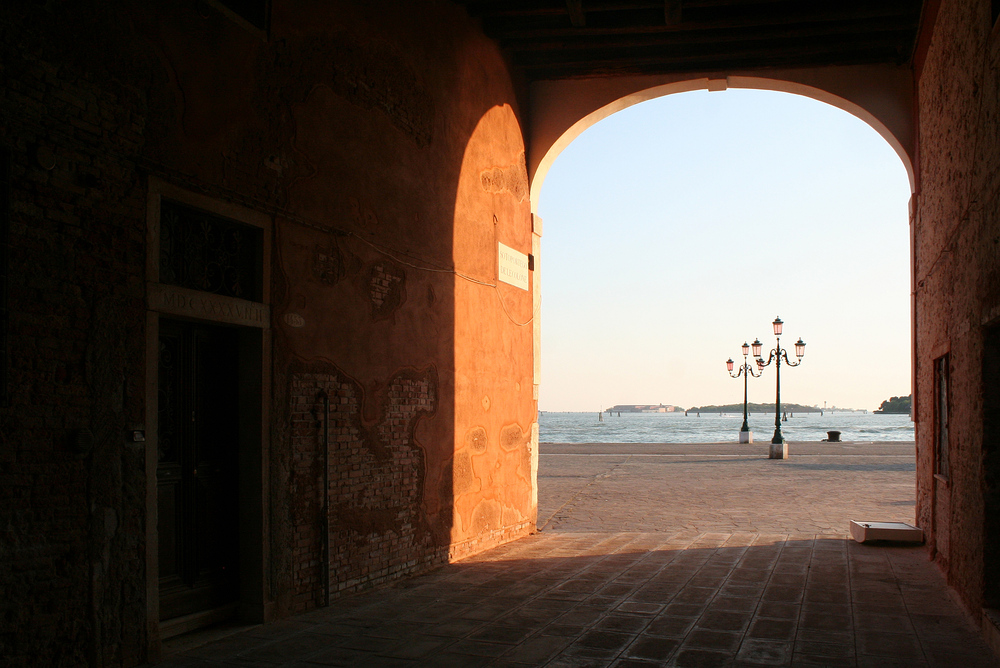 Kurz vor Sonnenuntergang in Castello