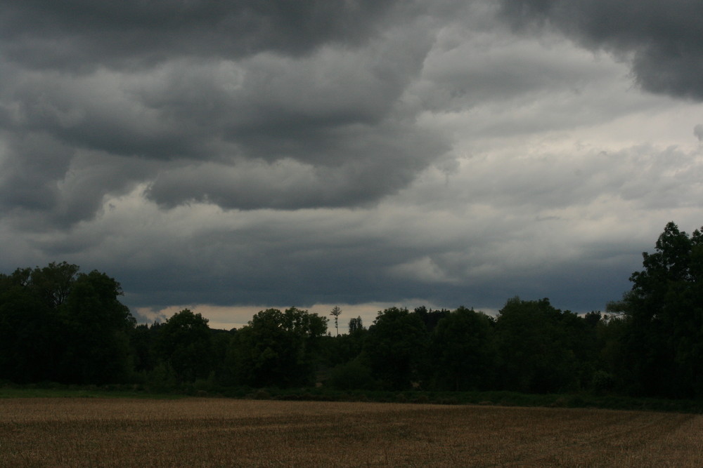 kurz vor Unwetter