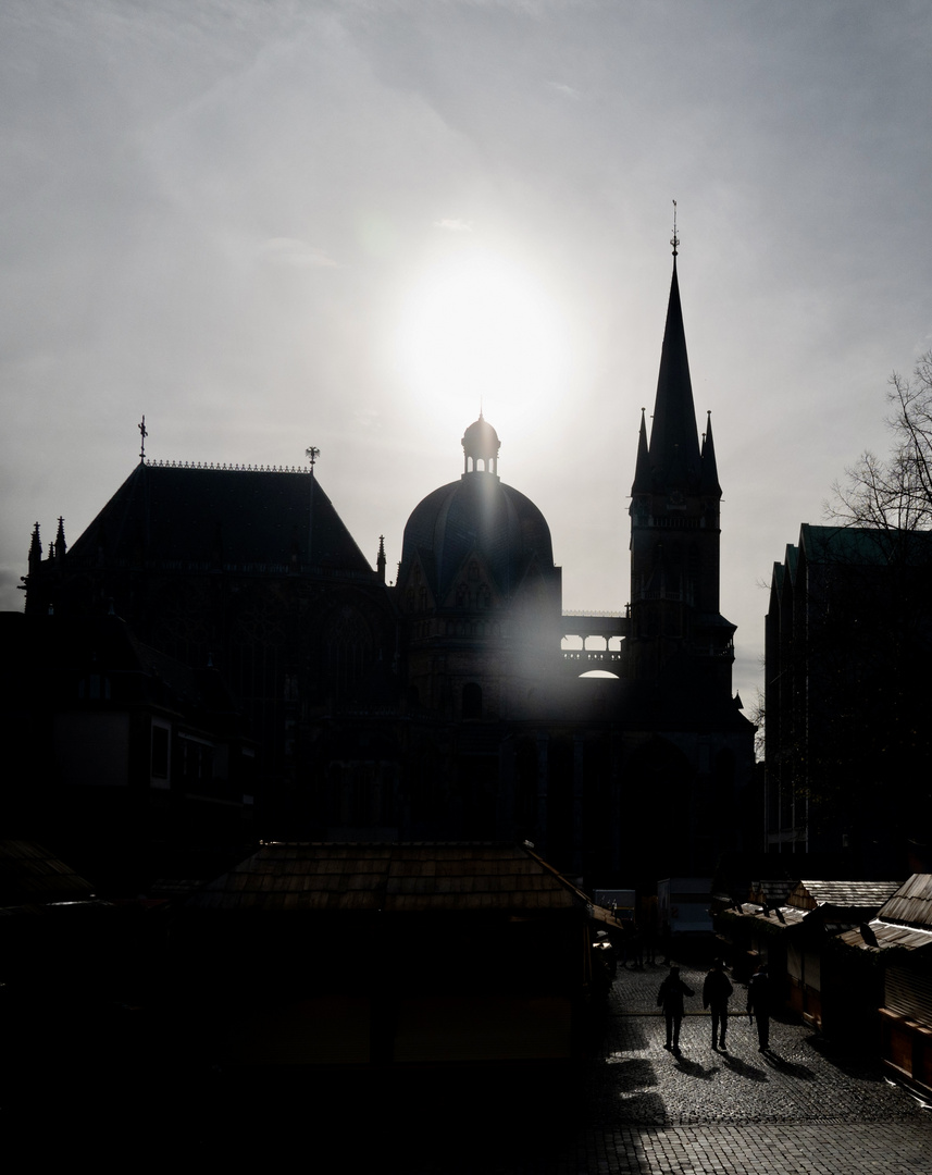 kurz vor Weihnachtsmarkt 