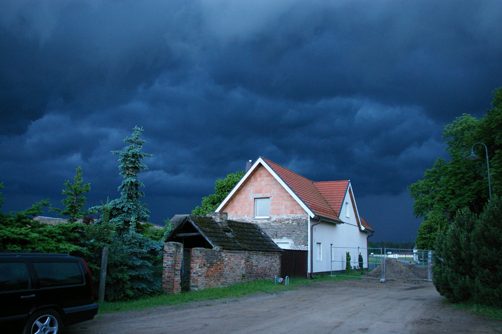 kurz vorm Gewitter