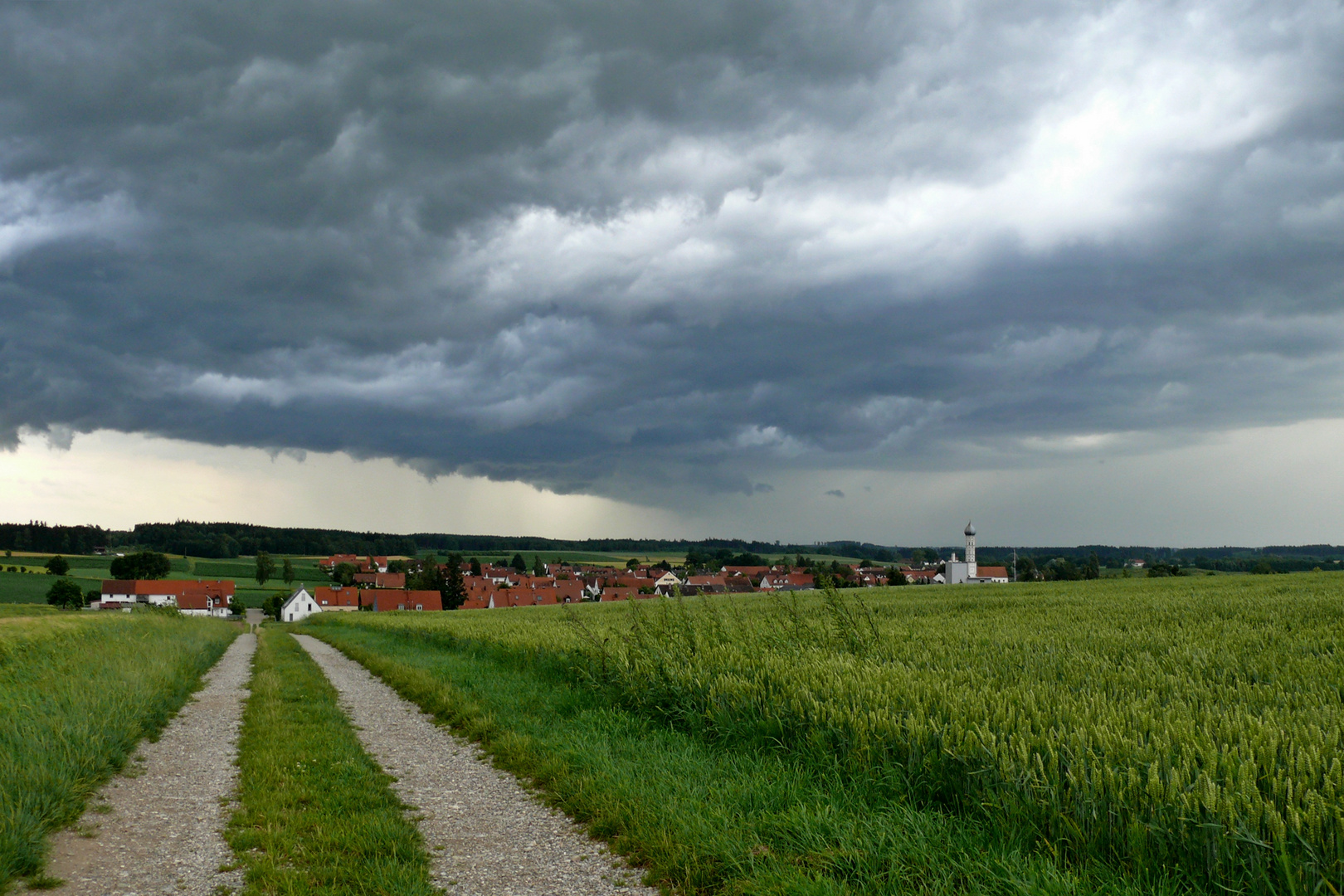 Kurz vorm Regen