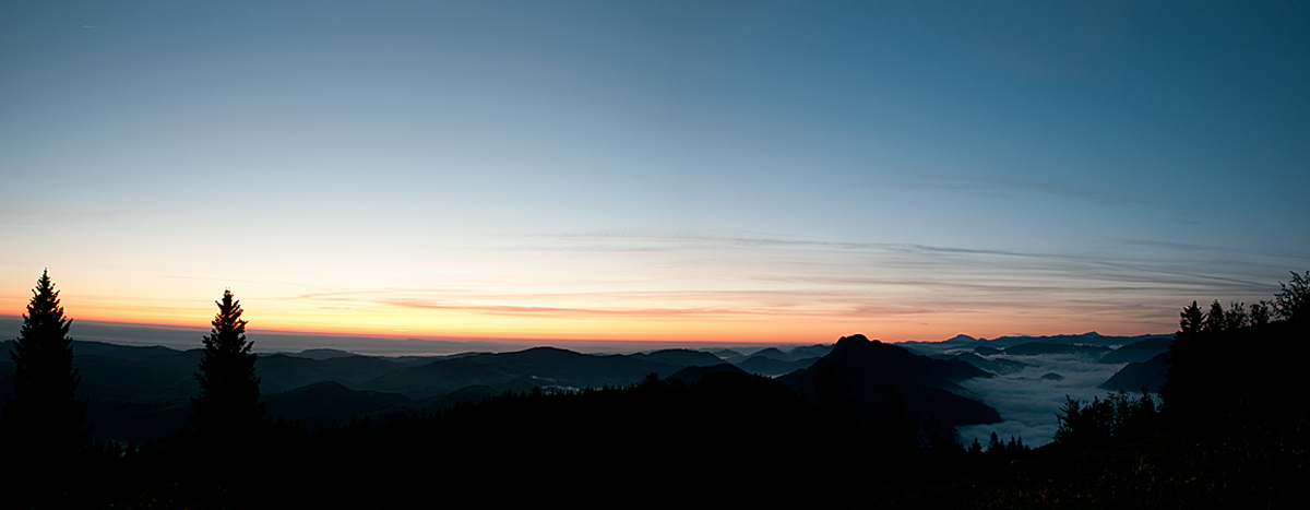 Kurz vorm Sonnenaufgang