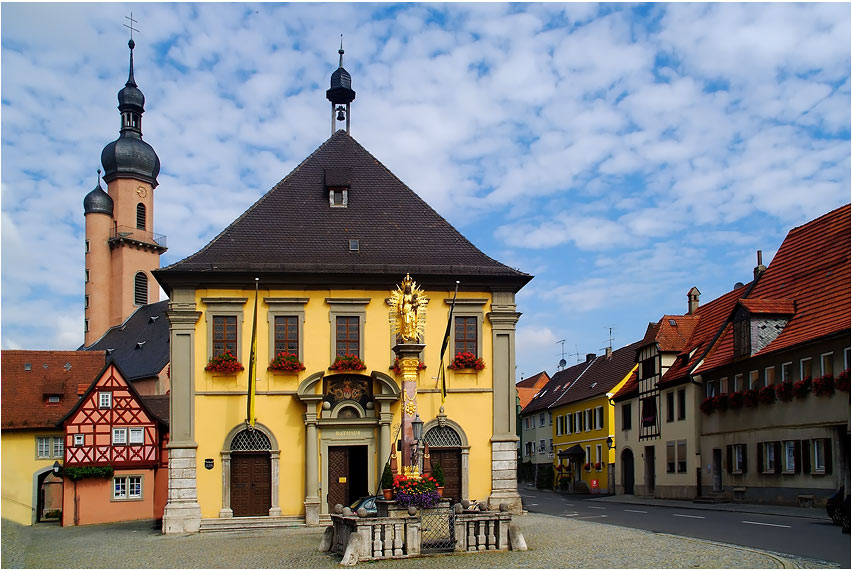 ...Kurzbesuch in Franken - Eibelstadt...