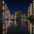 Kurzbesuch in Hamburg - Speicherstadt bei Nacht