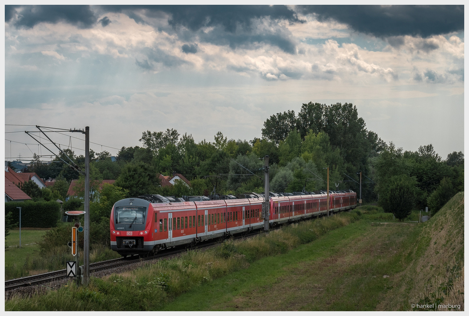 Kurze Pause bei Dingolfing