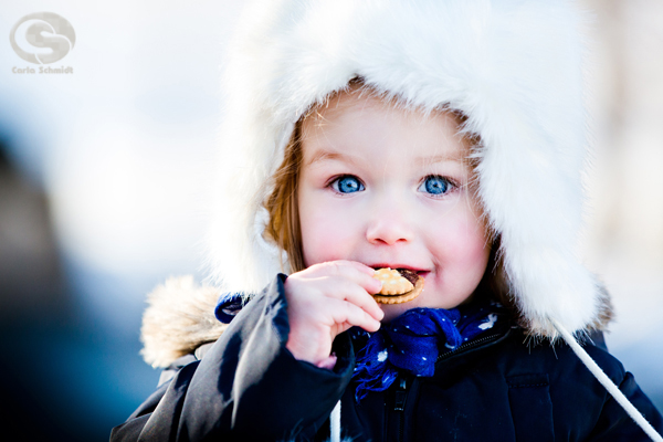 kurze Snakpause beim Germanys Next-Top-Huschel-Shooting