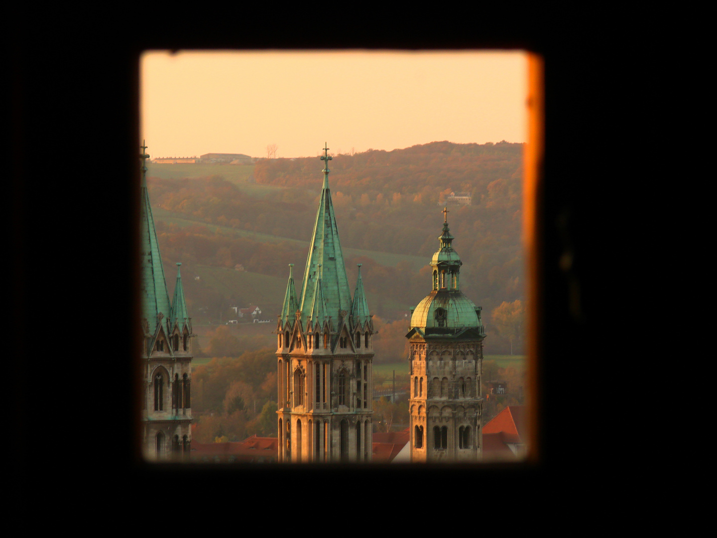 Kurzer Blick auf den Dom