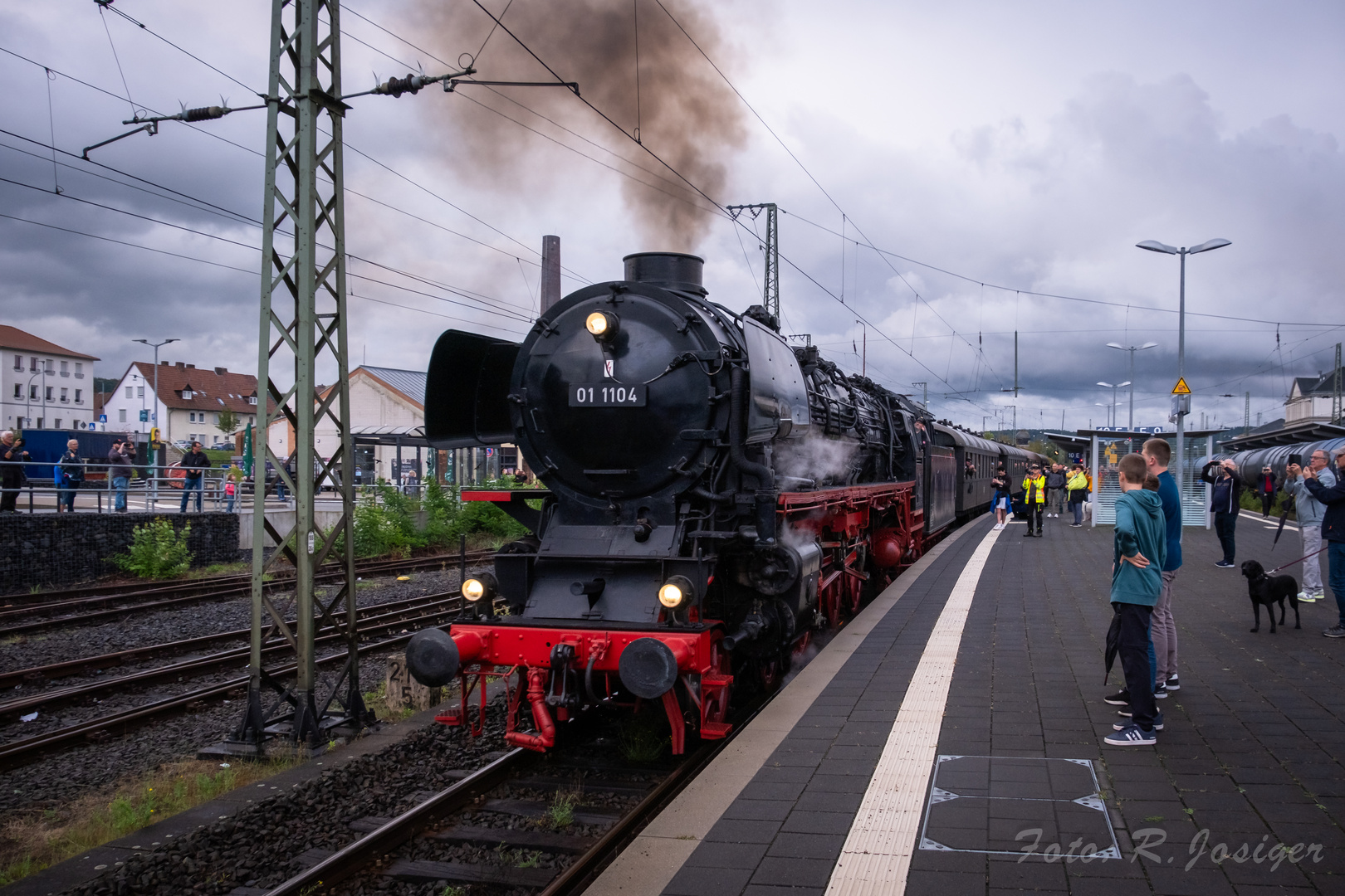 Kurzer Halt in Bebra