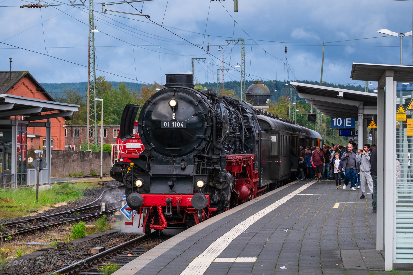 Kurzer Halt in Bebra