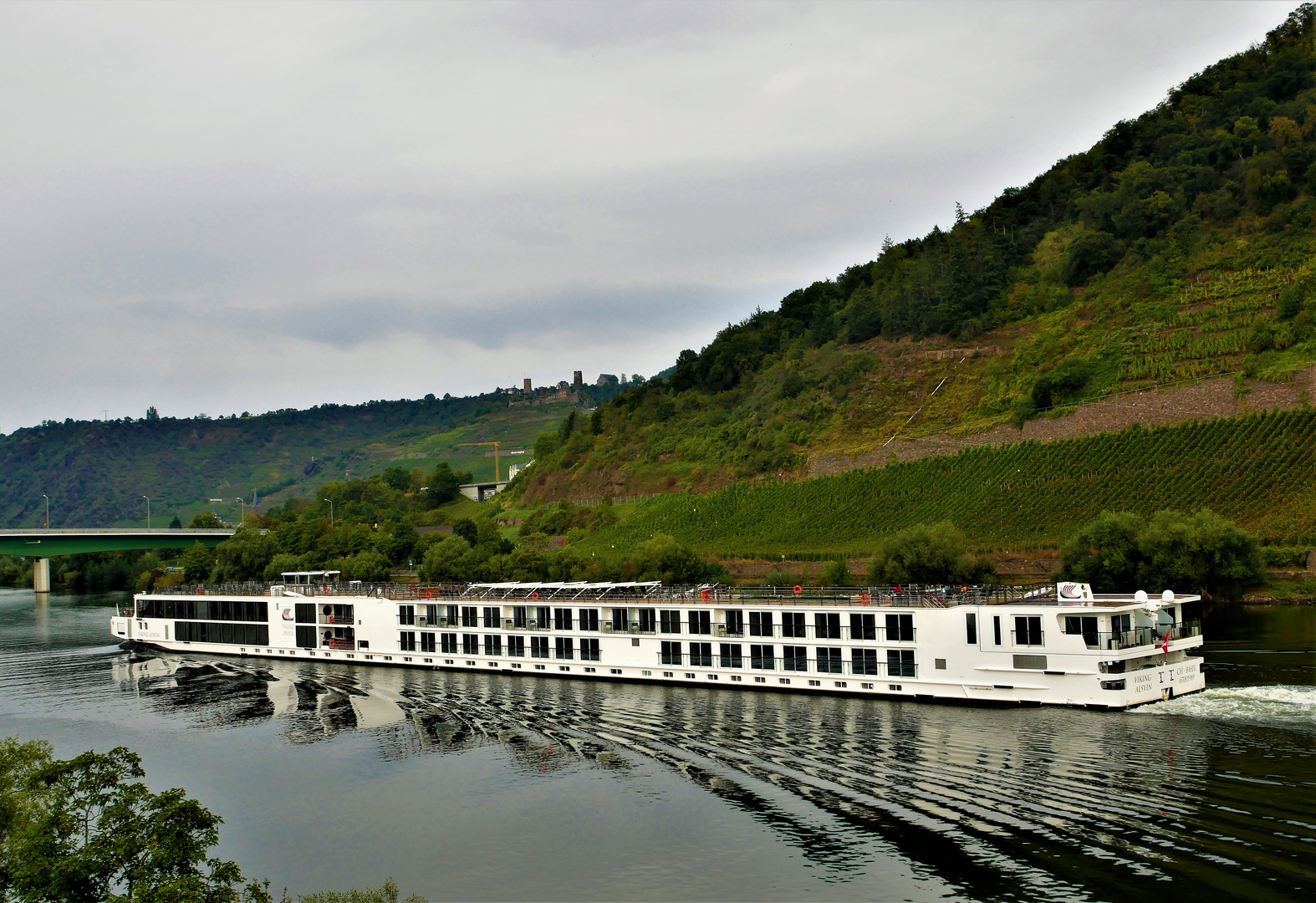 Kurzer Moselurlaub 2021 - Blick vom Balkon 