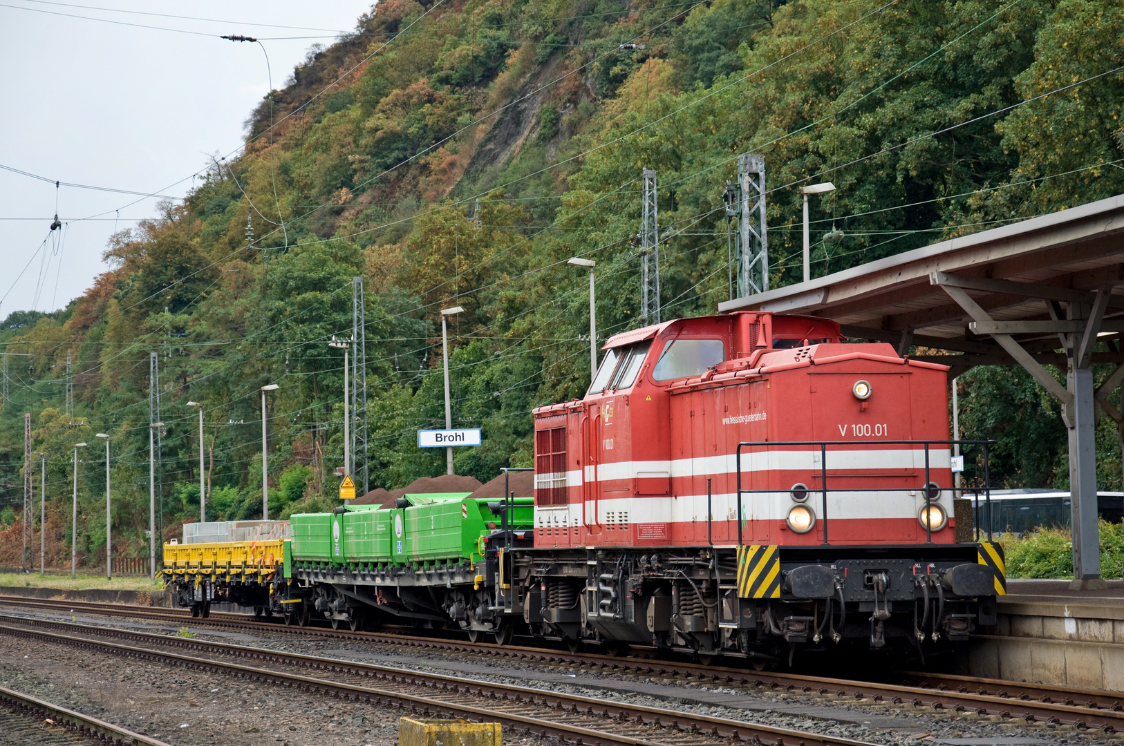 Kurzer Zug - schwere Fracht!