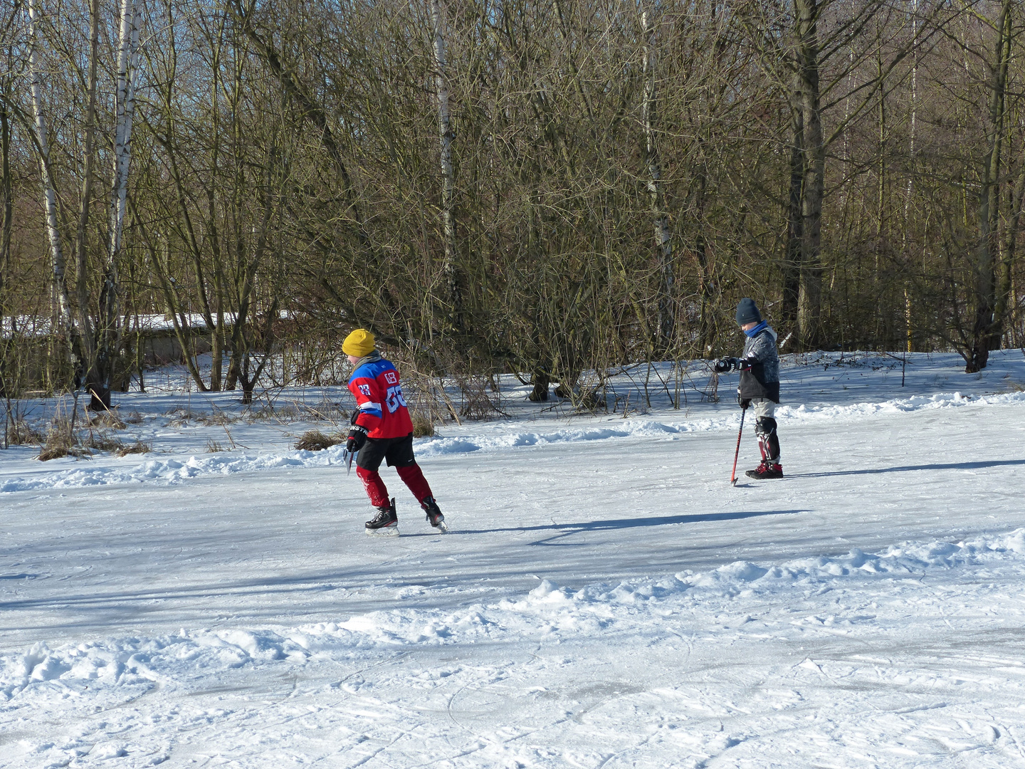 kurzes Eisvergnügen