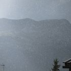 kurzes Regen-Intermezzo in Reschen, Südtirol