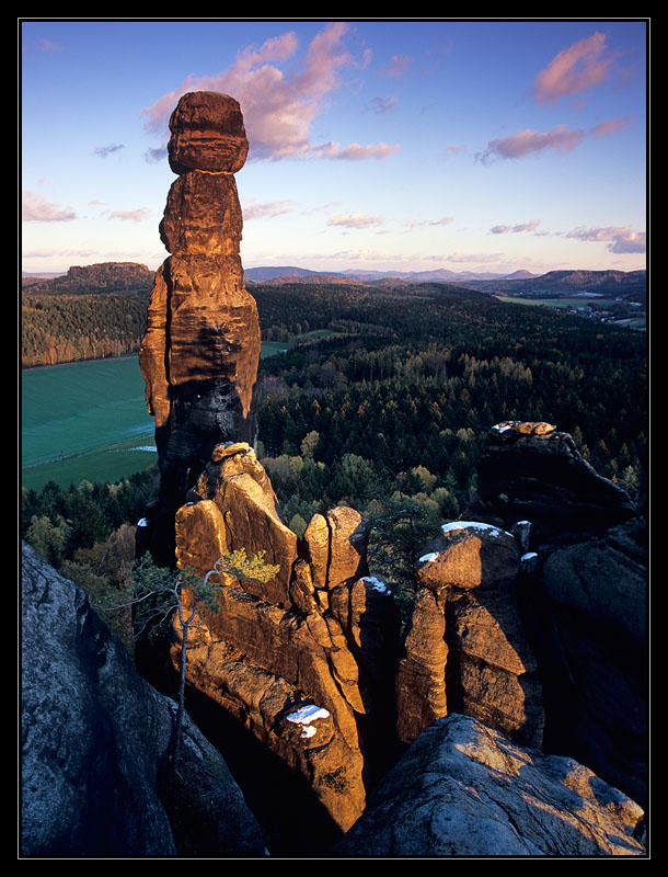 Kurzes Wintermezzo an der Barbarine