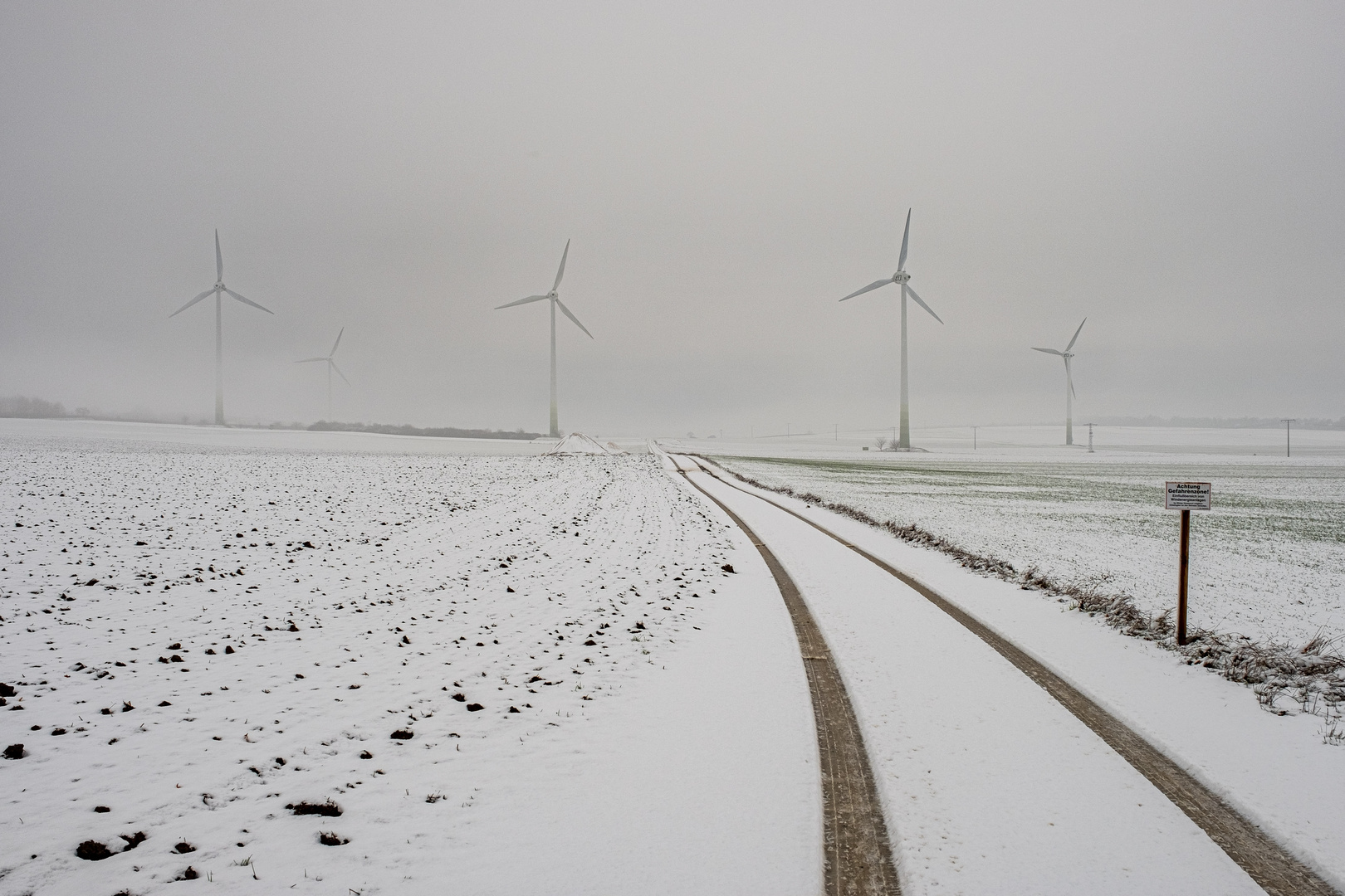 Kurzes Wintervergnügen