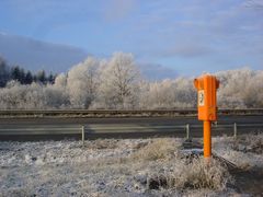 kurzfristige Stille auf der Autobahn...