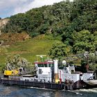 Kurzurlaub 2021 an der Mosel - Schiffsausflug nach Koblenz:Begegnung mit dem Polypen!