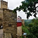 Kurzurlaub an Der Mosel 2021 - Die Ehrenburg bei Brodenbach mit Blick ins Tal