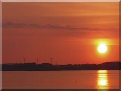 Kurzurlaub an der Ostsee - Sonnenuntergang in Laboe