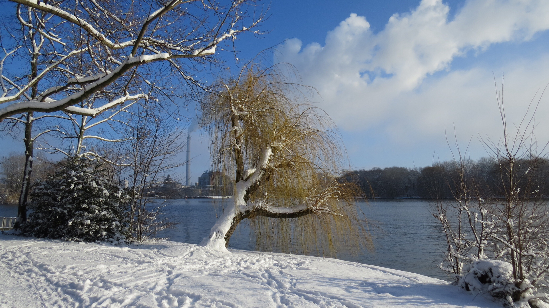 Kurzzeitig-Winter in Berlin