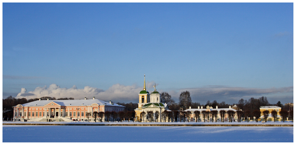 Kuskovo in winter