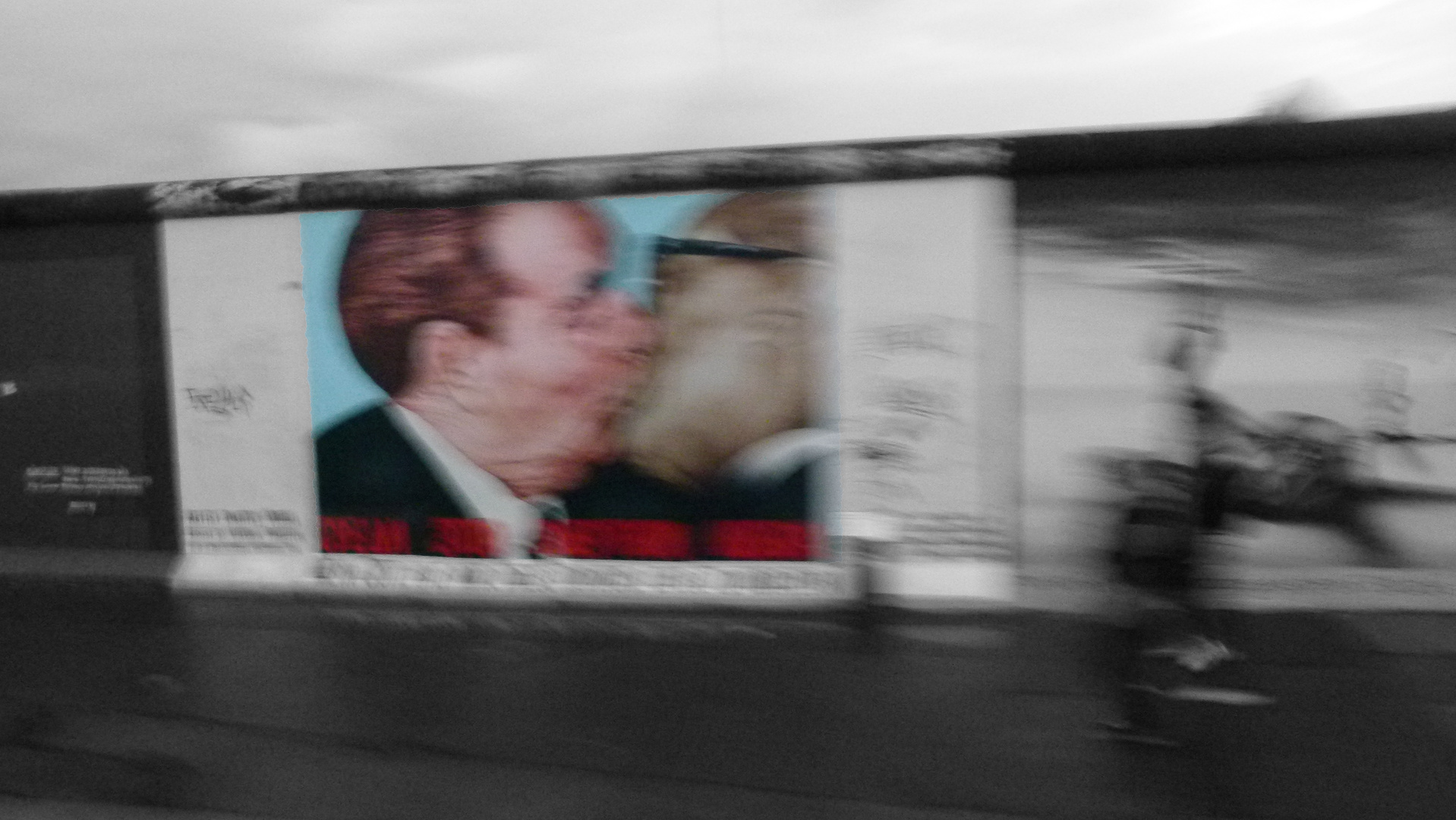Kuss in Berlin