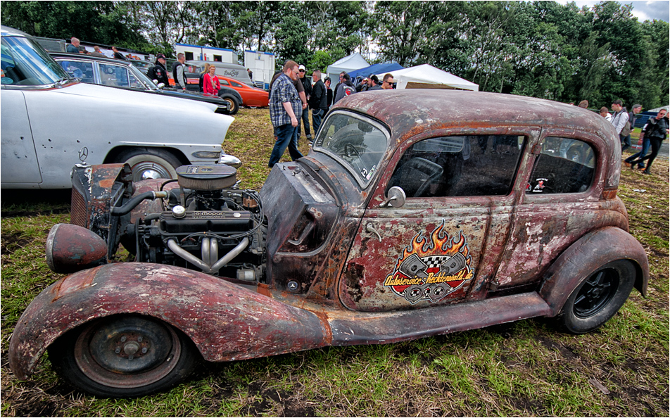 Kustom Kulture Bottrop 2012 - Die mit Abstand aufwendigste Lackierung auf dem Platz