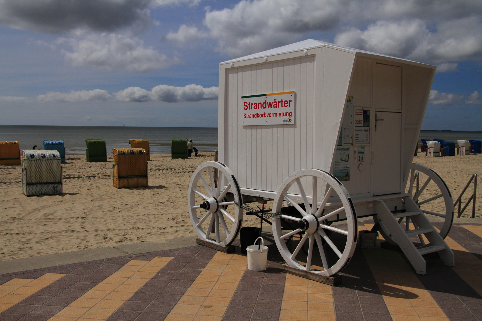 Kutsche am Strand