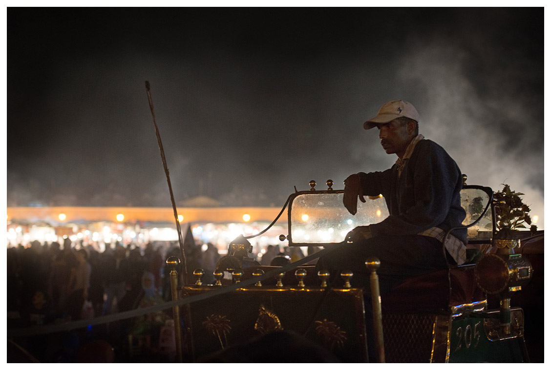 Kutscher in Marrakesch