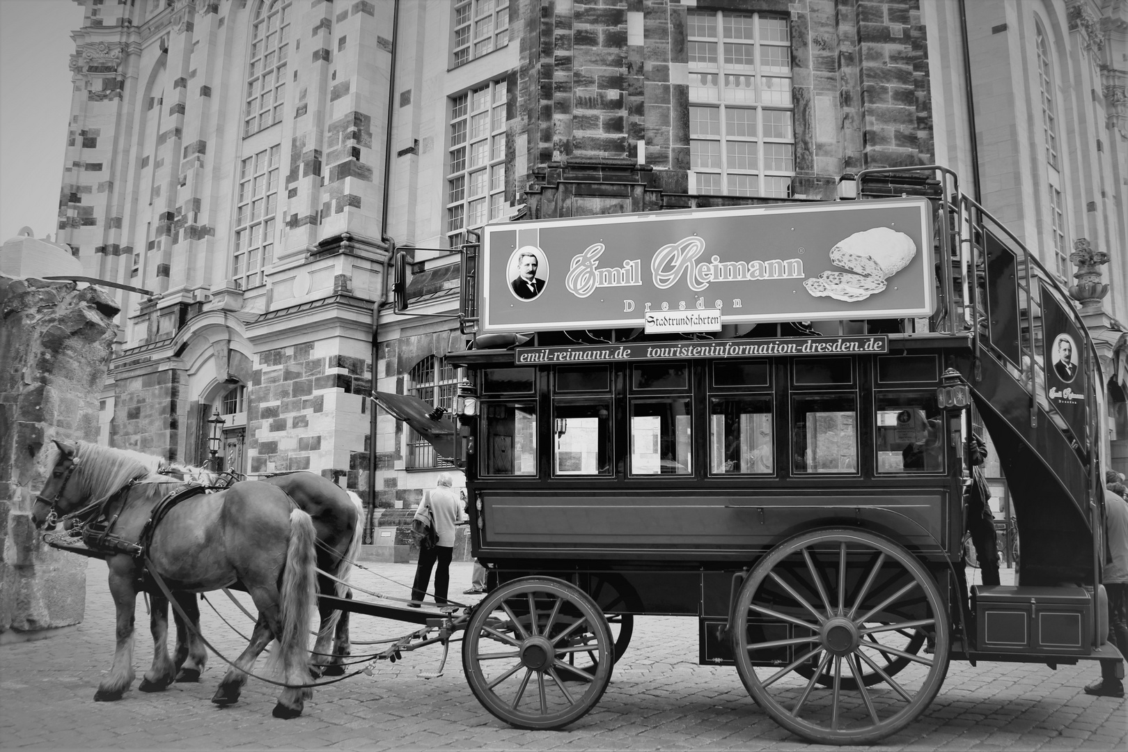 Kutschetaxi in Alt Dresden