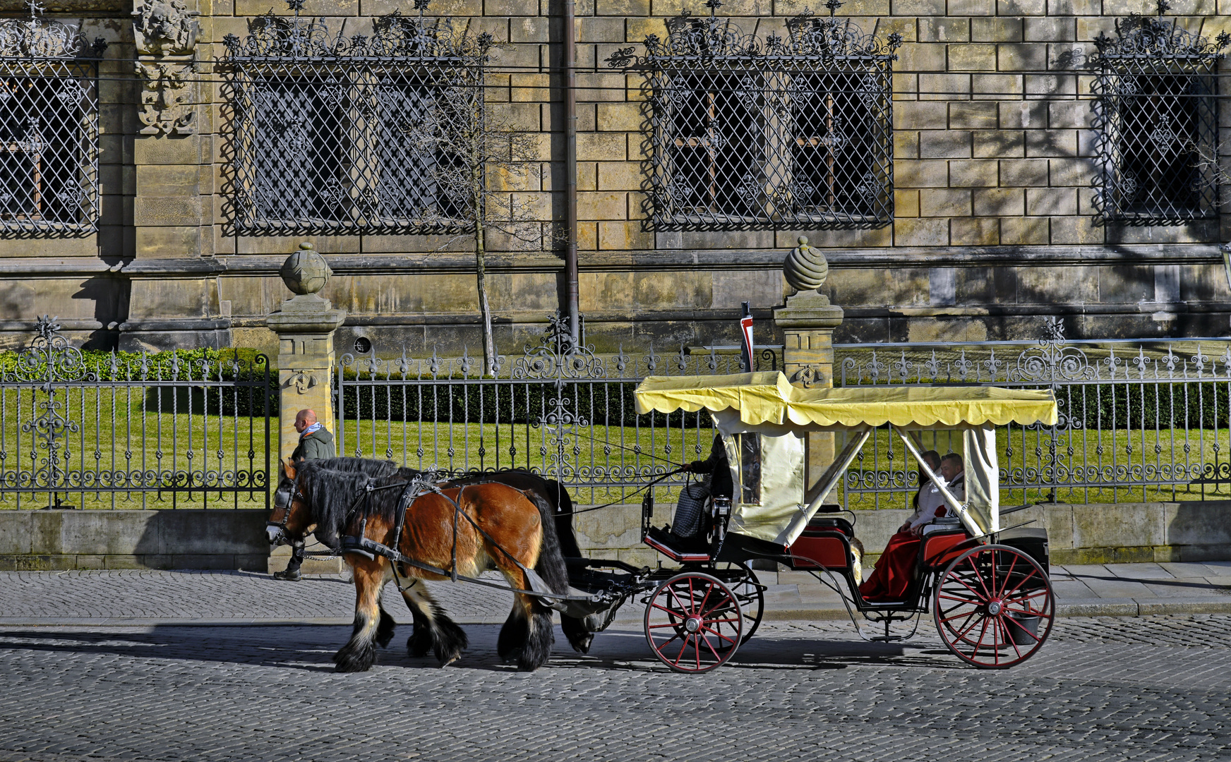 Kutschfahrt durch die Barockstadt Dresden