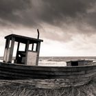 Kutter am Fischerstrand von Zingst