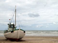 Kutter am Strand