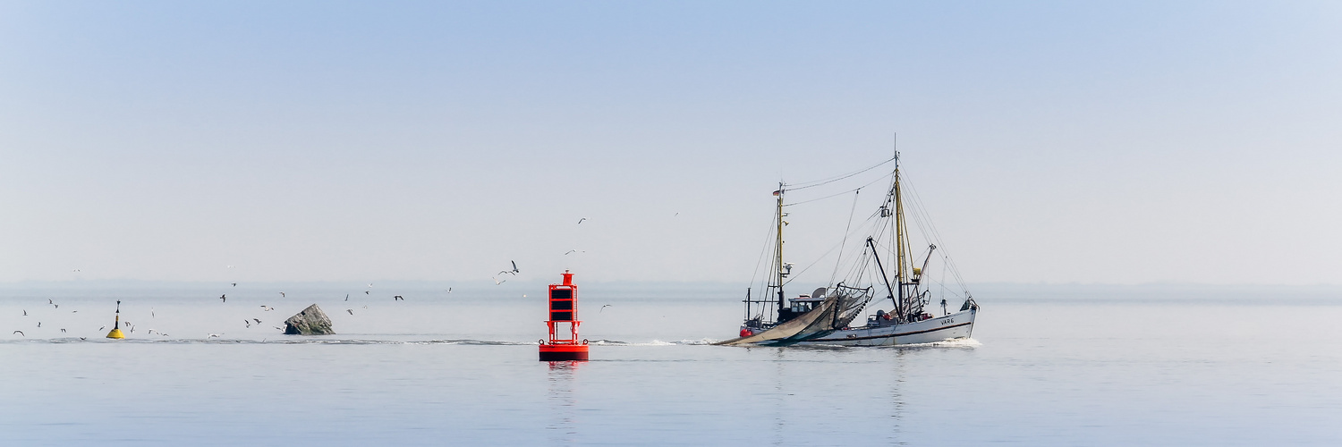 Kutter auf der Nordsee