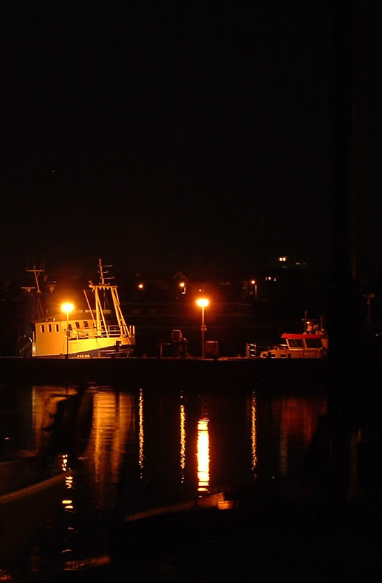 Kutter im Sassnitzer Hafen