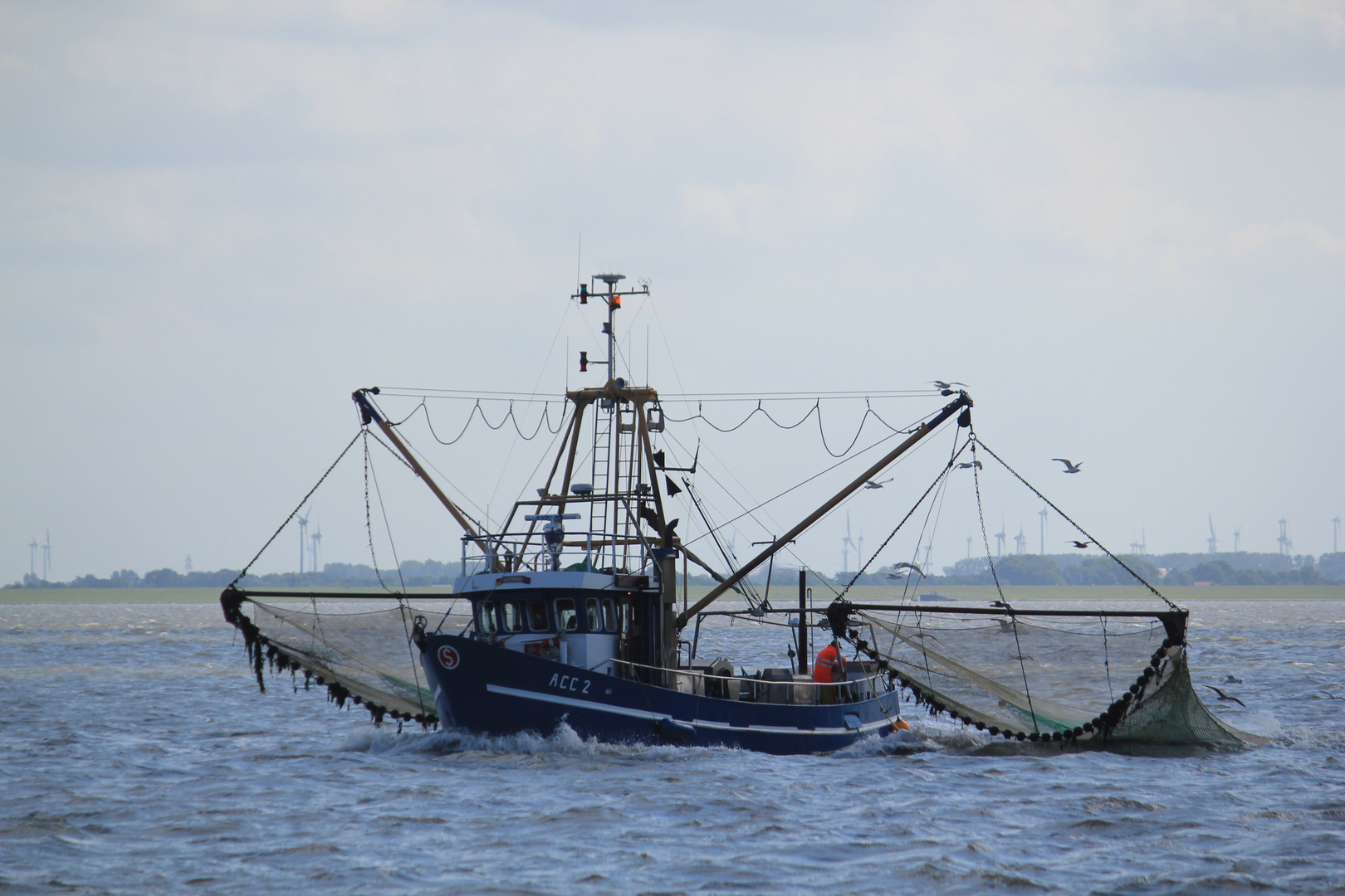 Kutter in der Nordsee