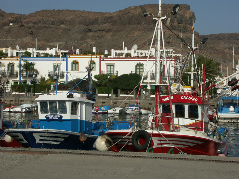 Kutter in Puerto de Mogan
