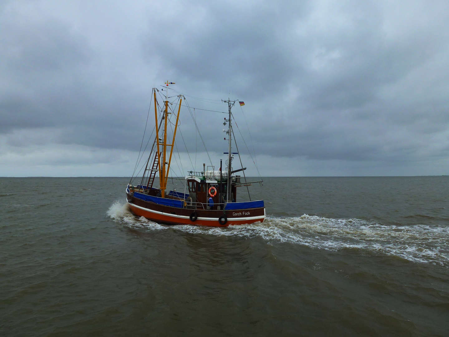 Kutter vor Norderney