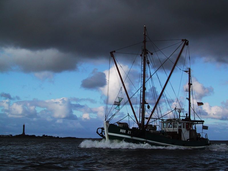 Kutter vor Norderney